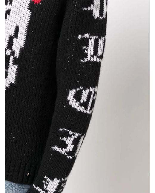 Philipp Plein Black Jumper for men