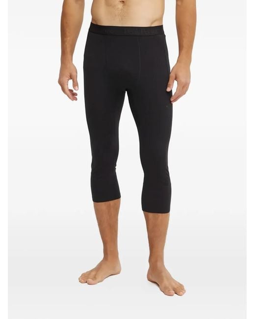 Peak Performance Black Cropped Leggings for men
