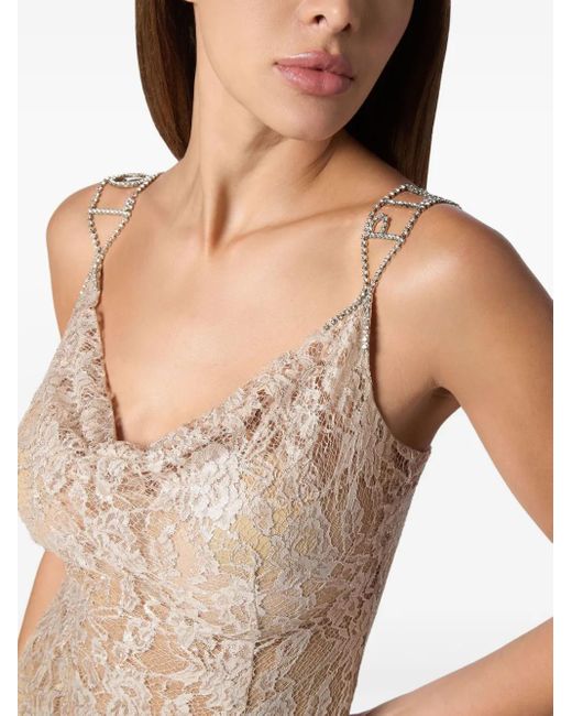 Philipp Plein Natural Plein Love Mini Dress