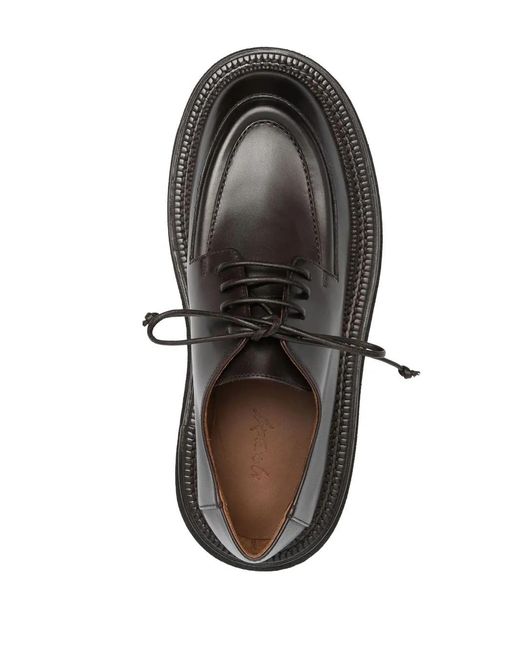 Marsèll Black Chunky-Sole Lace Up Shoes