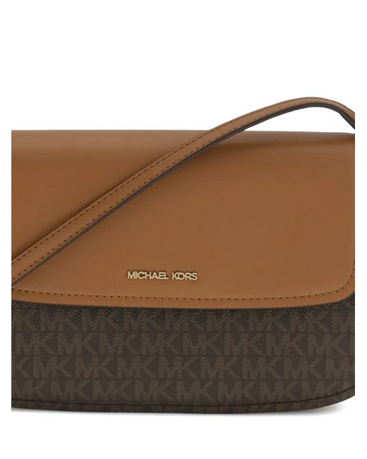 Michael Kors Brown Sac À Bandoulière À Logo