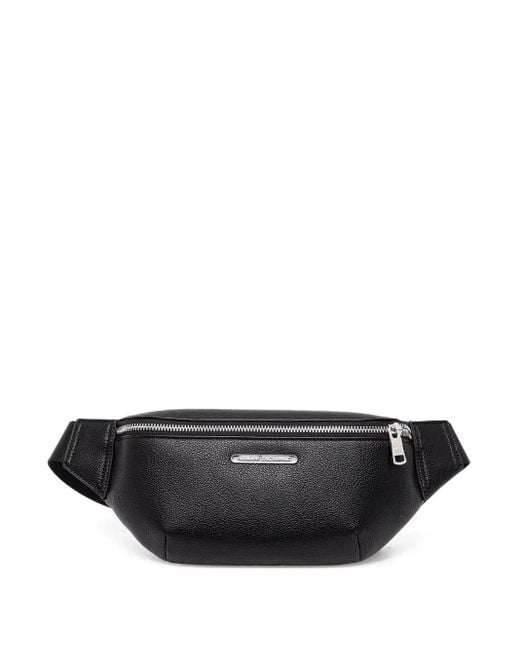 ARMANI EXCHANGE Strukturierte Gürteltasche in Black für Herren