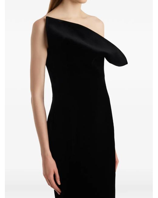 Khaite Black Sato Dress