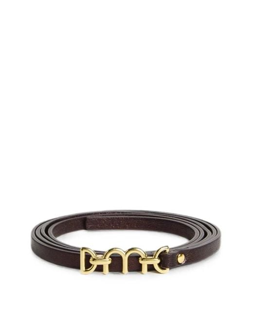 Momoní White Farrel Double-Wrap Belt