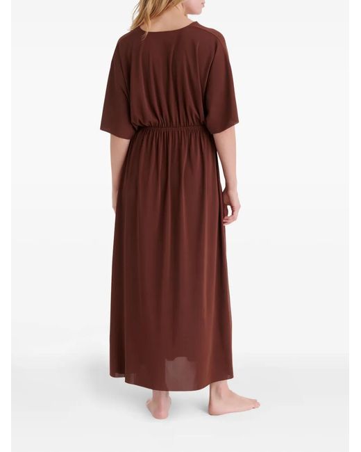 Eres Purple Adèle Maxi Dress