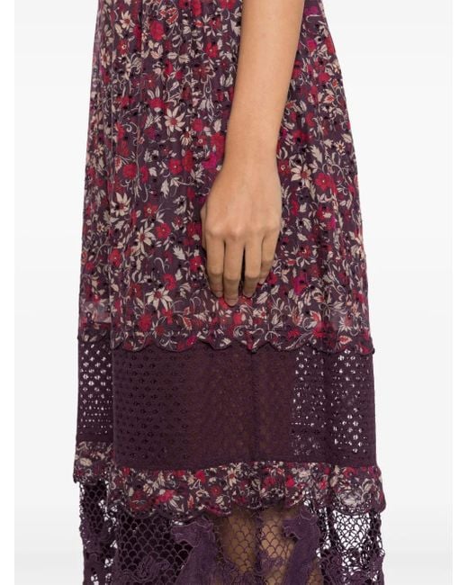 Farm Rio Chelsea ドレス Purple