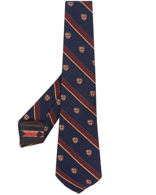 Polo Ralph Lauren Blue Vintage-inspired Striped Tie for men