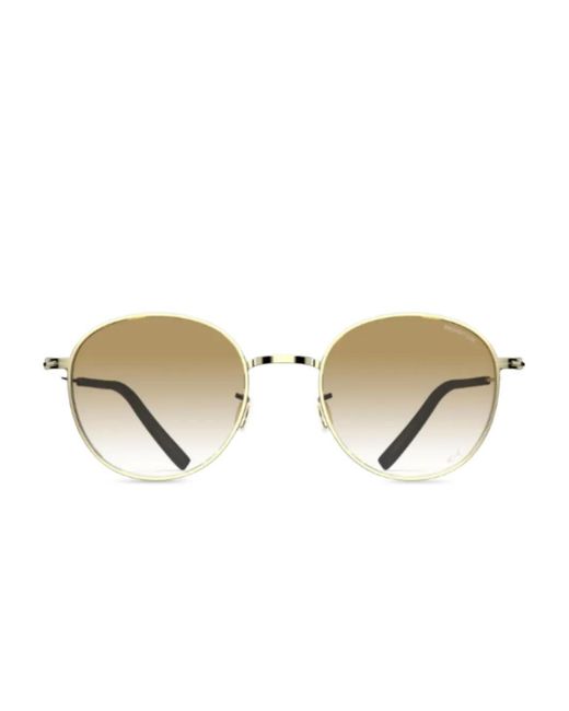 Blackfin Natural Pasadena Round-Frame Sunglasses