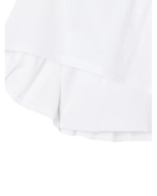 Lacoste Mini-Plooirok in het White