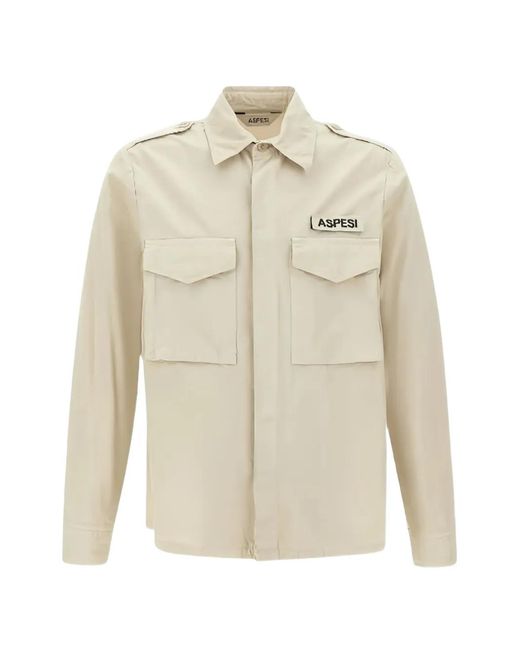 Aspesi Natural Field Shirt for men