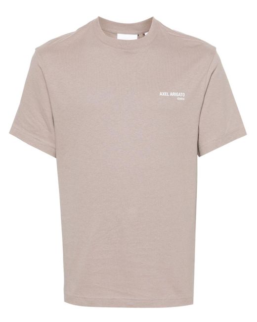 Axel Arigato T-Shirt mit Logo-Print in Gray für Herren
