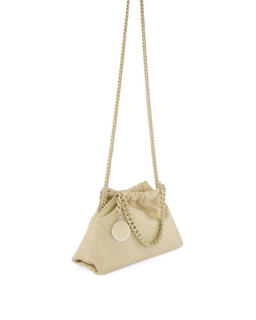 Stella McCartney Natural Mini Falabella Shoulder Bag