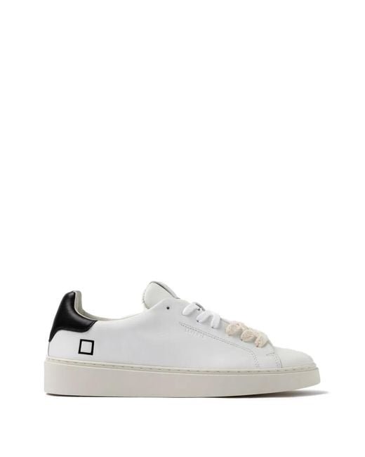 Date White Heel-Counter Sneakers for men