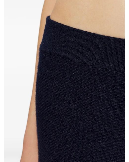 Lisa Yang Blue Torie Cashmere Maxi Skirt