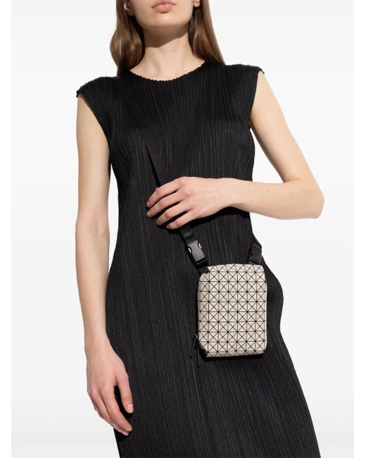 Issey Miyake White Bao Bao Cross Body Bag
