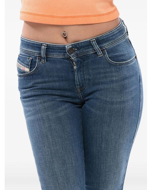 DIESEL Blue Slandy Super Skinny-Fit Jeans