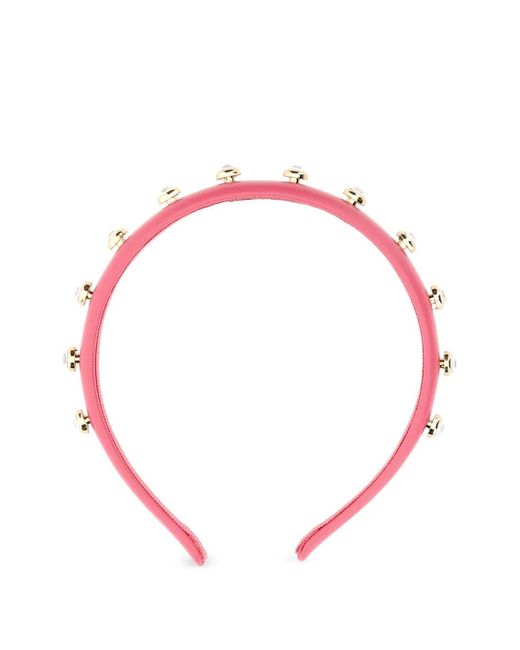 Red(v) Pink Embellished Headband