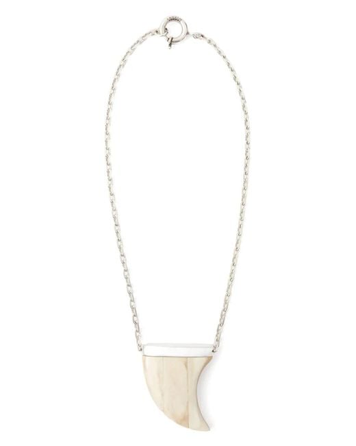 Isabel Marant White Ellen Necklace
