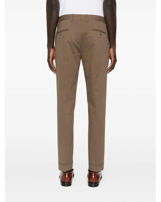 Pantalon À Ourlet Retroussé Barba Napoli pour homme en coloris Gray