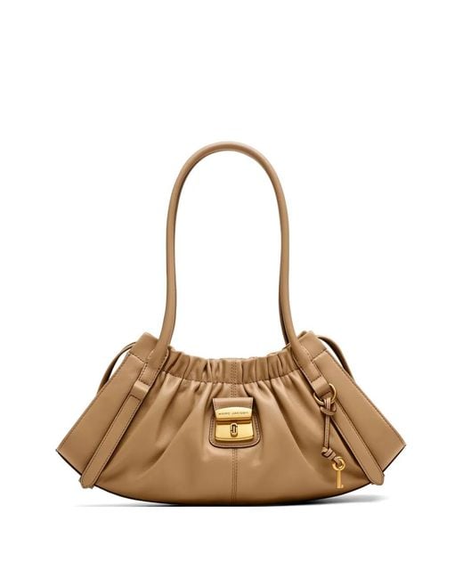 Marc Jacobs Natural The Cristina Leather Shoulder Bag