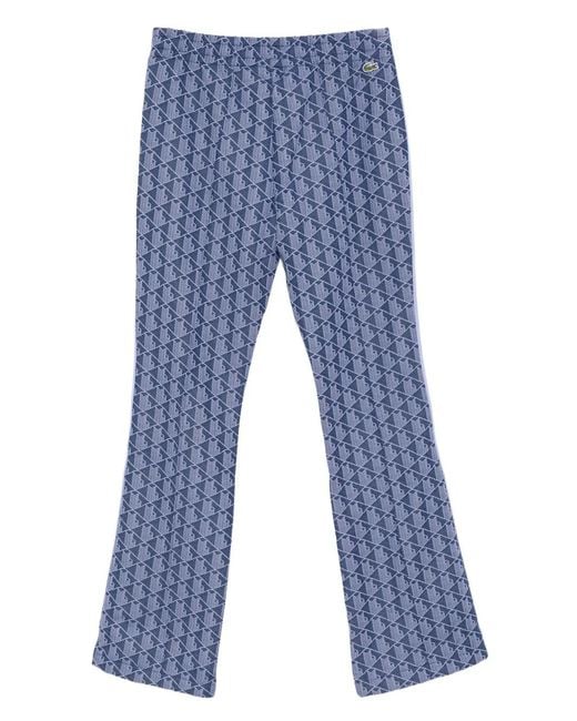Lacoste Blue Monogram Trousers