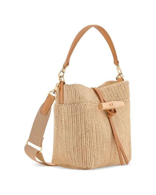 Longchamp White Mini Sac Porté Épaule Le Roseau
