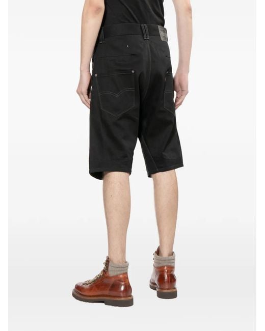 Junya Watanabe Black X Levi's Denim Shorts for men