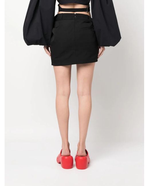 Jacquemus Black Bahia Mini Skirt
