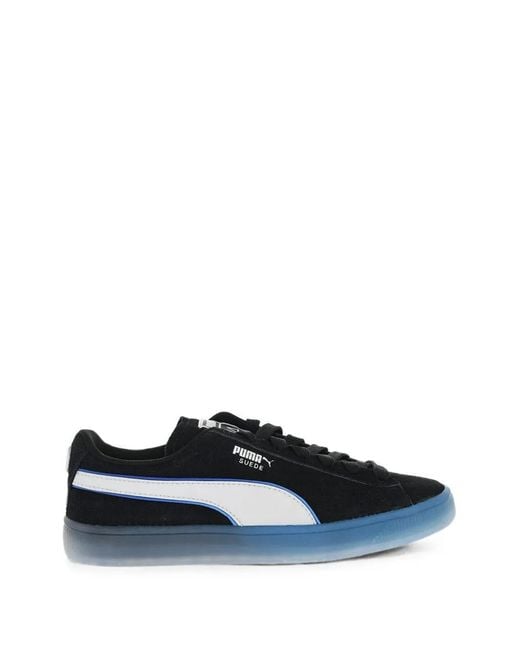 PUMA Blue Playstation Suede Sneakers for men