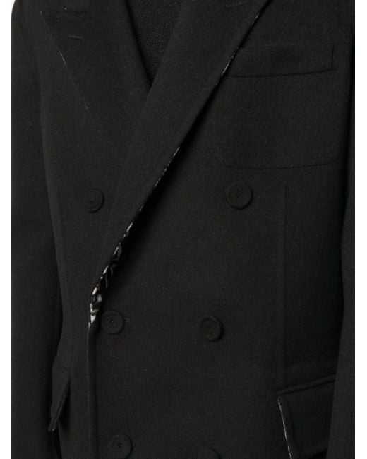 Fendi Wendbarer Mantel Mit Ff-Print in Black für Herren