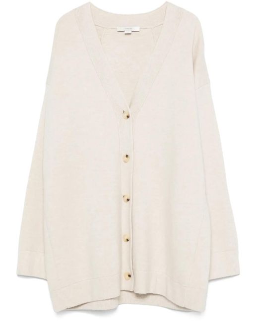 Vince Natural V-Neck Cardigan