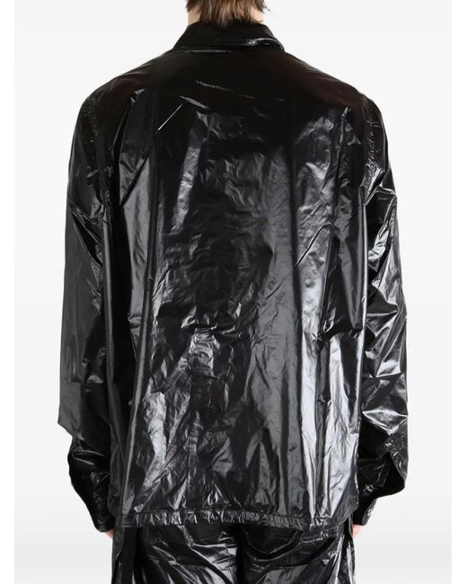 Rick Owens Black Zip Jacket for men
