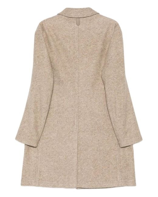 Canali Natural Single-Breasted Coat for men