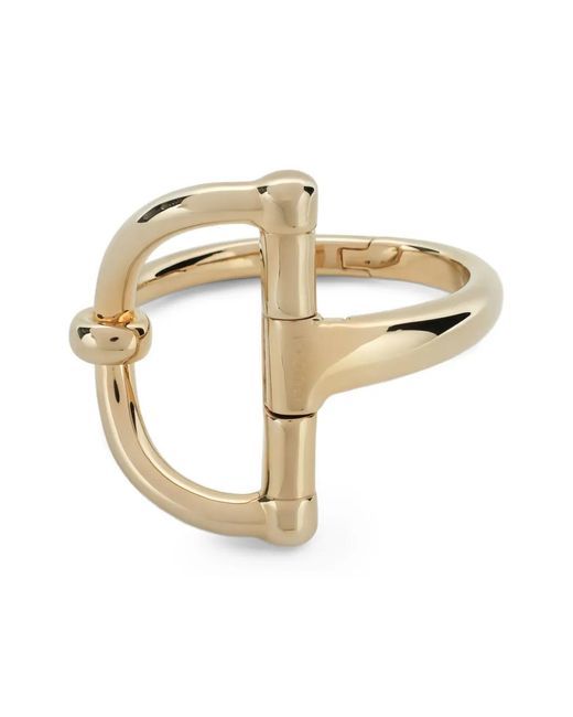 Gucci Metallic Horsebit Detail Bracelet