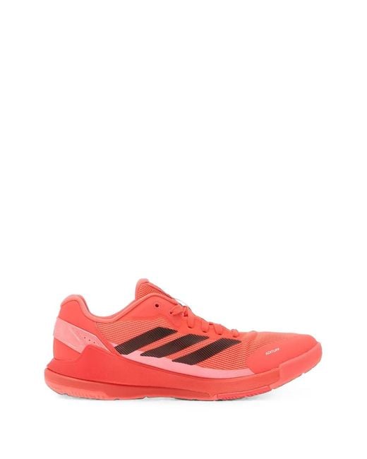 Adidas Red Crazyquick Low-Top Sneakers for men