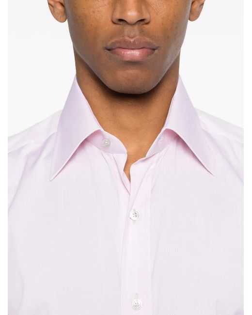 Tom Ford Pink Button-Up Shirt for men
