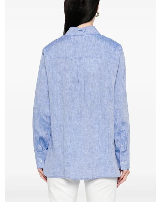 Max Mara Elise シャツ Blue