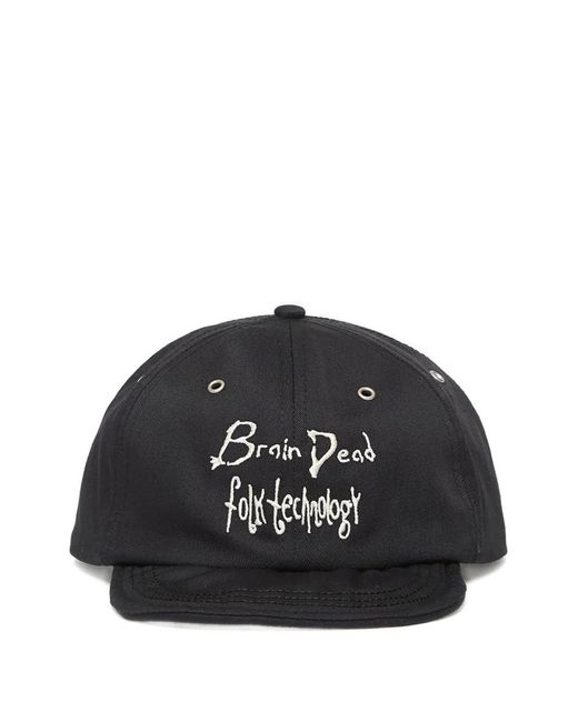 Brain Dead Black Folk Technology Baseball Cap