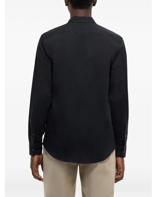 Fursac Button-Down Overhemd in het Black voor heren