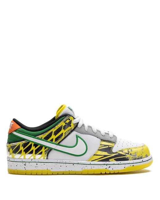 Nike Dunk Low "What The Duck Away University Of Oregon Pe" Sneakers in Green für Herren