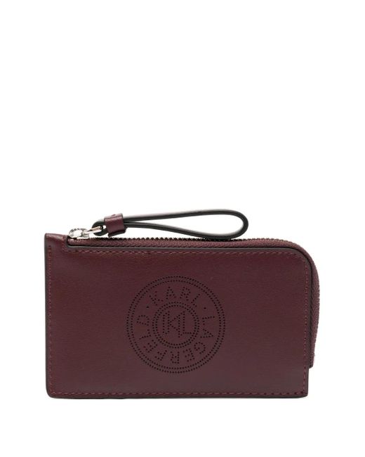 Cartera K/Circle Karl Lagerfeld de color Purple