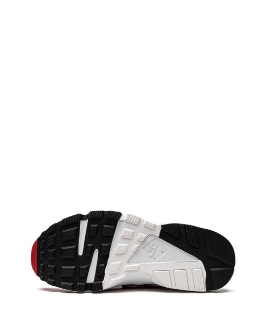 Nike Red Air Huarache Run "Dn Ach.1" Sneakers