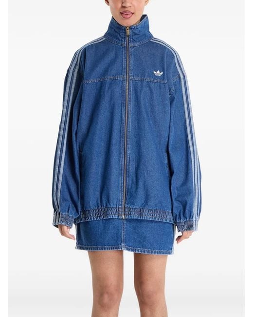 Adidas Blue Firebird Adilenium Denim Jacket