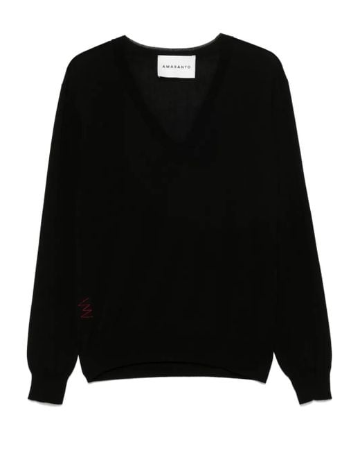 メンズ Amaranto コットントップ Black
