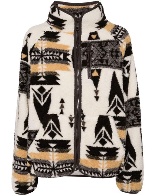 The Upside Black Totem Jacke Aus Shearling