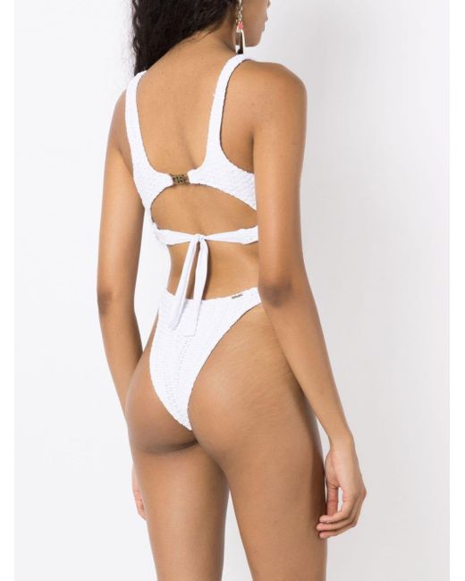 Bikini à design tressé Amir Slama en coloris White