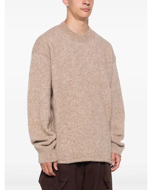 Knitwear > round-neck knitwear Jacquemus pour homme en coloris Natural