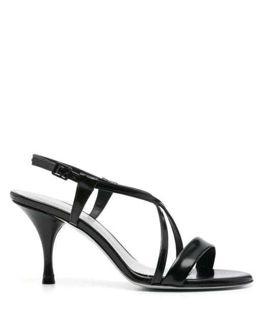 Roberto Festa Black 70Mm Susan Sandals