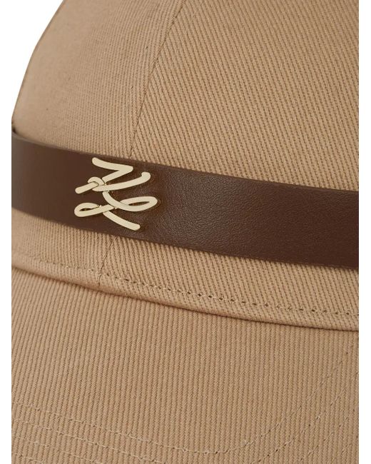 Karl Lagerfeld Brown K/Autograph Belt Cap
