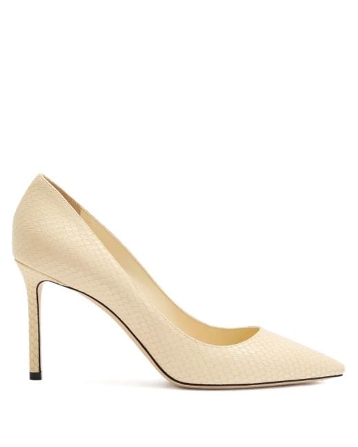 Jimmy Choo Romy 85mm パンプス Natural